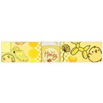 Marillo Pastel Zkt, Aesthetic, Stickers, Yellow Small Premium Plush Fleece Scarf