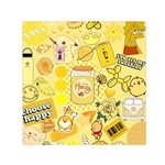 Marillo Pastel Zkt, Aesthetic, Stickers, Yellow Square Satin Scarf (30  x 30 )