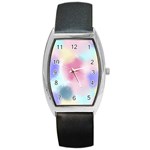 Pastel Ballons, Ballons, Barrel Style Metal Watch