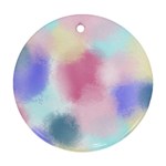 Pastel Ballons, Ballons, Round Ornament (Two Sides)