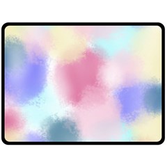 Pastel Ballons, Ballons, Two Sides Fleece Blanket (Large) from ArtsNow.com 80 x60  Blanket Back