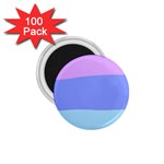 Pastel Colour, Blue, Lilac, Orange, Pastel, Pink, Romance 1.75  Magnets (100 pack) 