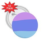 Pastel Colour, Blue, Lilac, Orange, Pastel, Pink, Romance 2.25  Buttons (10 pack) 