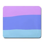 Pastel Colour, Blue, Lilac, Orange, Pastel, Pink, Romance Large Mousepad