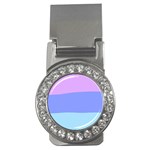 Pastel Colour, Blue, Lilac, Orange, Pastel, Pink, Romance Money Clips (CZ) 