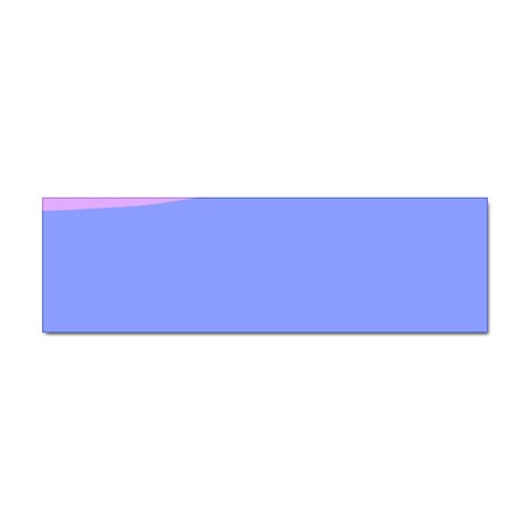 Pastel Colour, Blue, Lilac, Orange, Pastel, Pink, Romance Sticker Bumper (10 pack) from ArtsNow.com Front