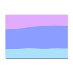 Pastel Colour, Blue, Lilac, Orange, Pastel, Pink, Romance Sticker A4 (10 pack)