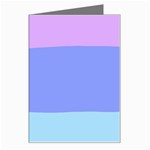 Pastel Colour, Blue, Lilac, Orange, Pastel, Pink, Romance Greeting Card