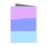 Pastel Colour, Blue, Lilac, Orange, Pastel, Pink, Romance Mini Greeting Cards (Pkg of 8)