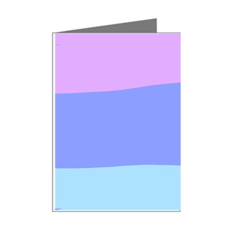 Pastel Colour, Blue, Lilac, Orange, Pastel, Pink, Romance Mini Greeting Cards (Pkg of 8) from ArtsNow.com Right