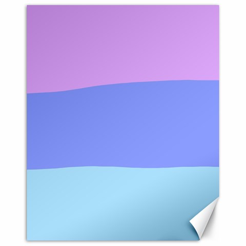 Pastel Colour, Blue, Lilac, Orange, Pastel, Pink, Romance Canvas 16  x 20  from ArtsNow.com 15.75 x19.29  Canvas - 1