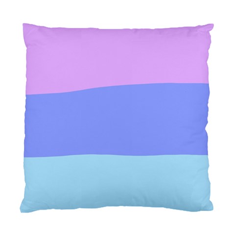 Pastel Colour, Blue, Lilac, Orange, Pastel, Pink, Romance Standard Cushion Case (Two Sides) from ArtsNow.com Back