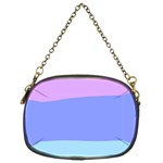 Pastel Colour, Blue, Lilac, Orange, Pastel, Pink, Romance Chain Purse (Two Sides)