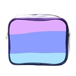 Pastel Colour, Blue, Lilac, Orange, Pastel, Pink, Romance Mini Toiletries Bag (One Side)