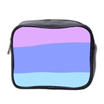 Pastel Colour, Blue, Lilac, Orange, Pastel, Pink, Romance Mini Toiletries Bag (Two Sides)