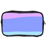 Pastel Colour, Blue, Lilac, Orange, Pastel, Pink, Romance Toiletries Bag (One Side)