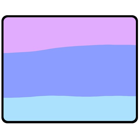 Pastel Colour, Blue, Lilac, Orange, Pastel, Pink, Romance Fleece Blanket (Medium) from ArtsNow.com 60 x50  Blanket Front