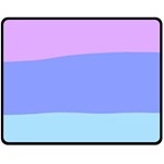 Pastel Colour, Blue, Lilac, Orange, Pastel, Pink, Romance Fleece Blanket (Medium)