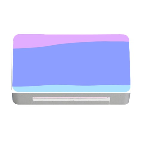 Pastel Colour, Blue, Lilac, Orange, Pastel, Pink, Romance Memory Card Reader with CF from ArtsNow.com Front