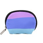 Pastel Colour, Blue, Lilac, Orange, Pastel, Pink, Romance Accessory Pouch (Small)