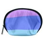 Pastel Colour, Blue, Lilac, Orange, Pastel, Pink, Romance Accessory Pouch (Medium)