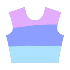 Pastel Colour, Blue, Lilac, Orange, Pastel, Pink, Romance Cotton Crop Top from ArtsNow.com Front