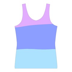 Pastel Colour, Blue, Lilac, Orange, Pastel, Pink, Romance Sport Tank Top  from ArtsNow.com Front