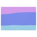 Pastel Colour, Blue, Lilac, Orange, Pastel, Pink, Romance Banner and Sign 6  x 4 