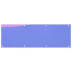 Pastel Colour, Blue, Lilac, Orange, Pastel, Pink, Romance Banner and Sign 9  x 3 