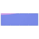 Pastel Colour, Blue, Lilac, Orange, Pastel, Pink, Romance Banner and Sign 12  x 4 