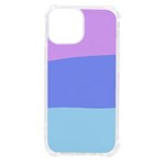 Pastel Colour, Blue, Lilac, Orange, Pastel, Pink, Romance iPhone 13 mini TPU UV Print Case