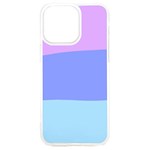 Pastel Colour, Blue, Lilac, Orange, Pastel, Pink, Romance iPhone 15 Plus TPU UV Print Case