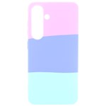 Pastel Colour, Blue, Lilac, Orange, Pastel, Pink, Romance Samsung Galaxy S24 6.2 Inch Black TPU UV Case