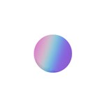 Pastel Rainbow, Color 1  Mini Buttons