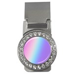 Pastel Rainbow, Color Money Clips (CZ) 