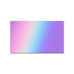 Pastel Rainbow, Color Sticker (Rectangular)