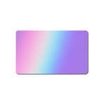 Pastel Rainbow, Color Magnet (Name Card)