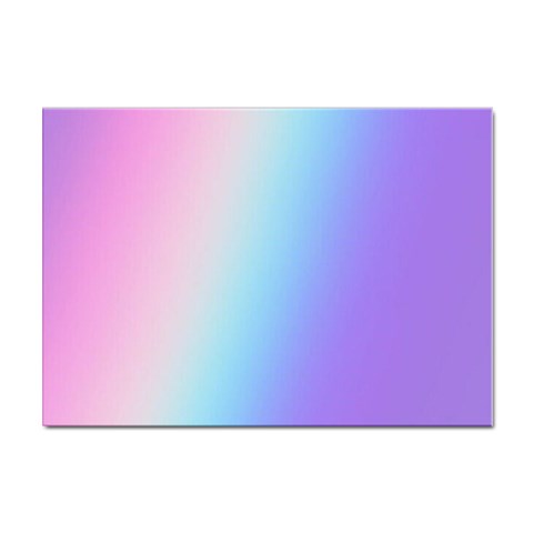 Pastel Rainbow, Color Sticker A4 (10 pack) from ArtsNow.com Front