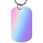 Pastel Rainbow, Color Dog Tag (Two Sides)