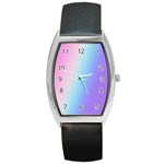 Pastel Rainbow, Color Barrel Style Metal Watch