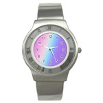 Pastel Rainbow, Color Stainless Steel Watch