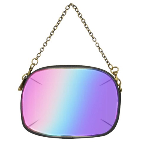 Pastel Rainbow, Color Chain Purse (One Side) from ArtsNow.com Front