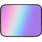 Pastel Rainbow, Color Fleece Blanket (Mini)