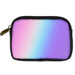 Pastel Rainbow, Color Digital Camera Leather Case