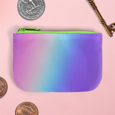 Pastel Rainbow, Color Mini Coin Purse from ArtsNow.com Front