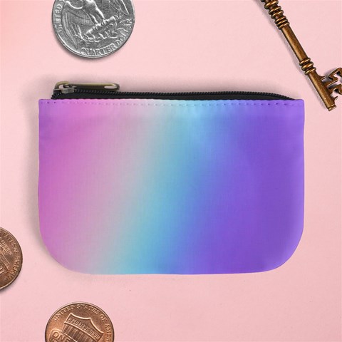 Pastel Rainbow, Color Mini Coin Purse from ArtsNow.com Front