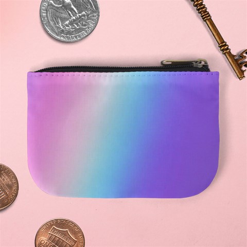 Pastel Rainbow, Color Mini Coin Purse from ArtsNow.com Back