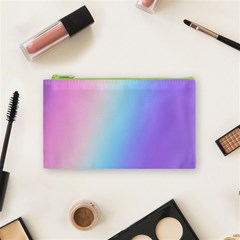 Pastel Rainbow, Color Cosmetic Bag (Small) from ArtsNow.com Front