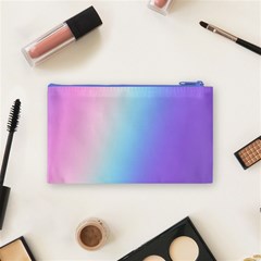 Pastel Rainbow, Color Cosmetic Bag (Small) from ArtsNow.com Back