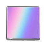 Pastel Rainbow, Color Memory Card Reader (Square 5 Slot)